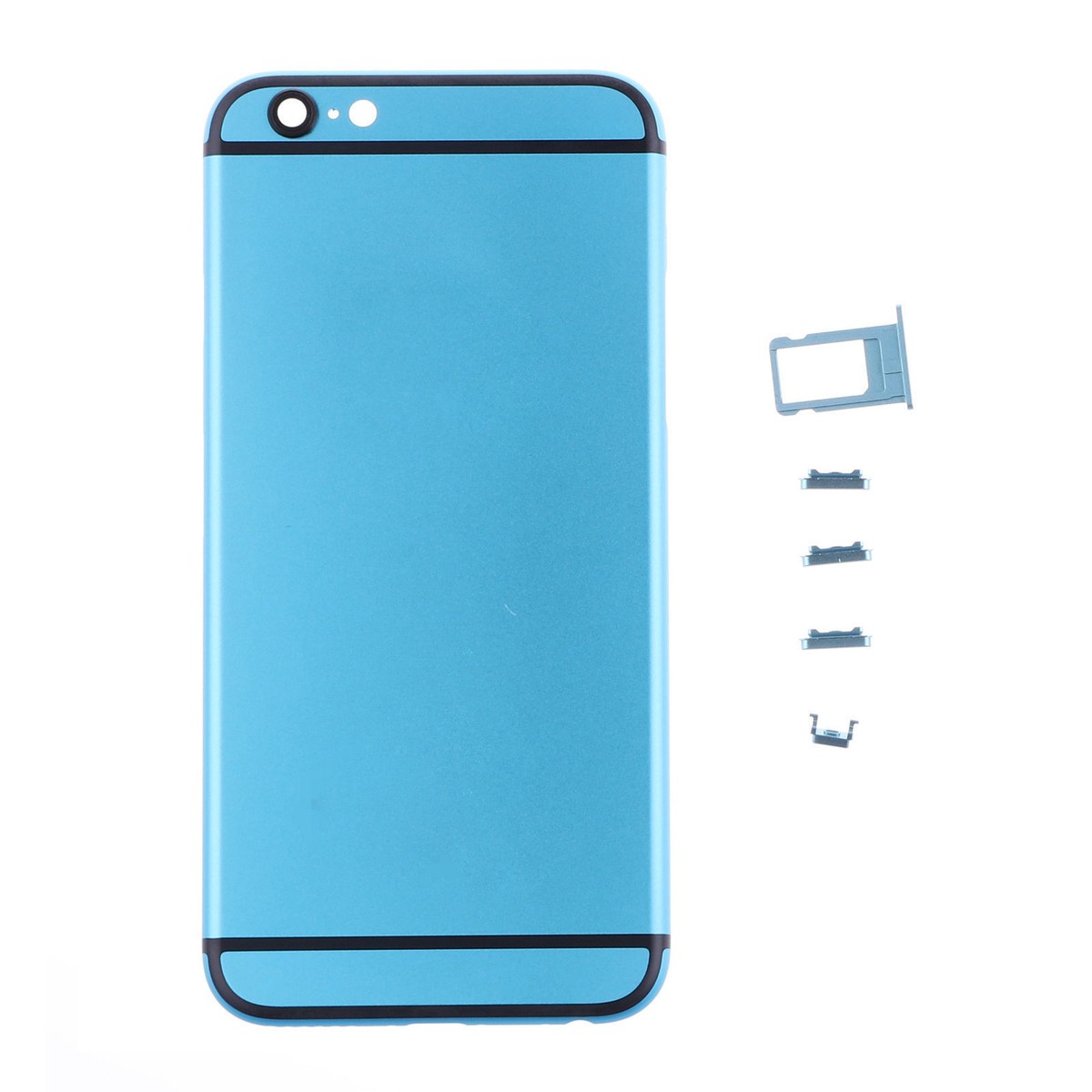 Colorful Hard Metal Back Battery Housing Cover Case Replacement 4