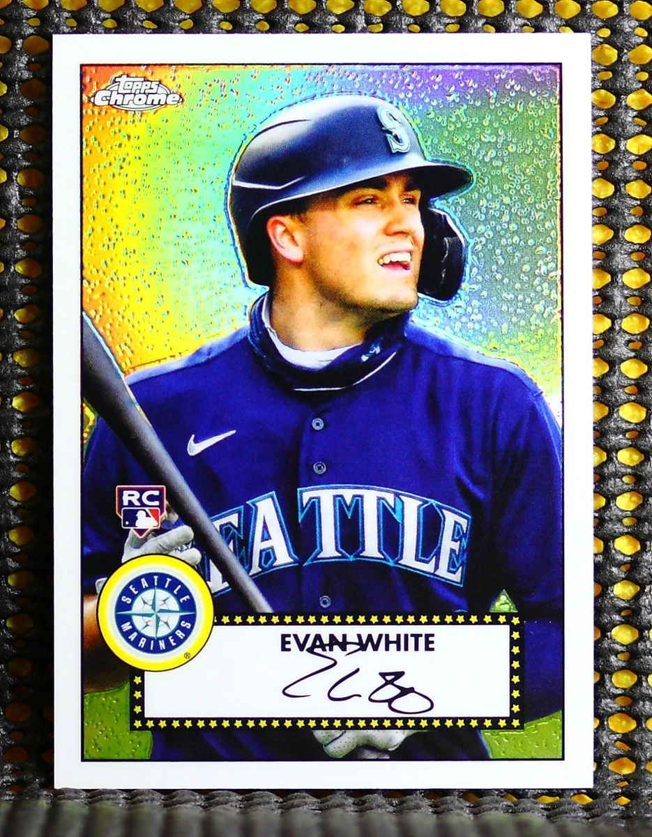 EVAN WHITE ROOKIE CARD - 2021 TOPPS '52 TOPPS REDUX CHROME #TC5217 |  eBay