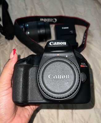 Canon EOS Rebel T100 DSLR Camera with EF-S 18-55mm f/3.5-5.6 Lens