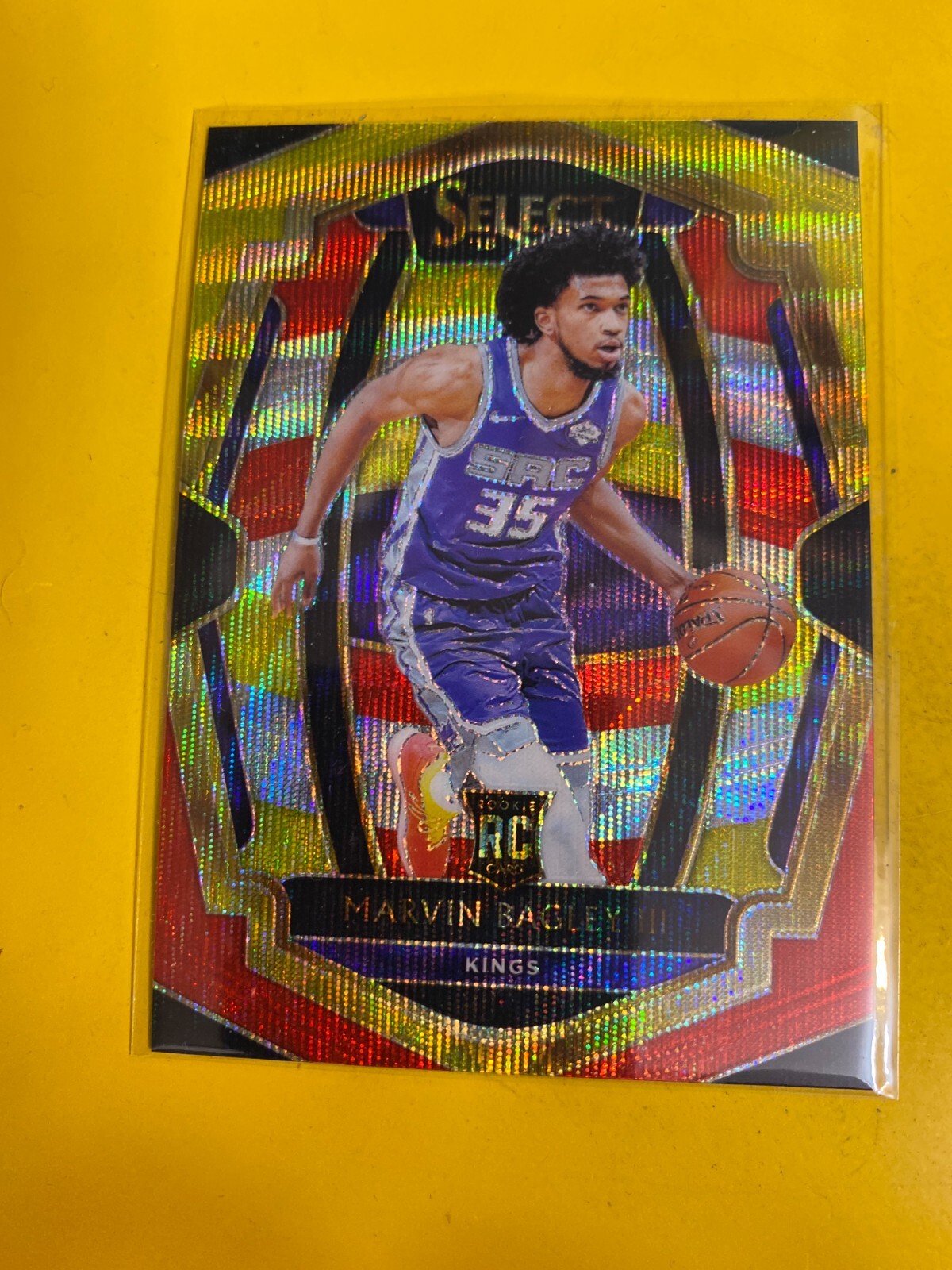 RS8321 2018-19 Select Prizms Tri Color #112 Marvin Bagley III ROOKIE