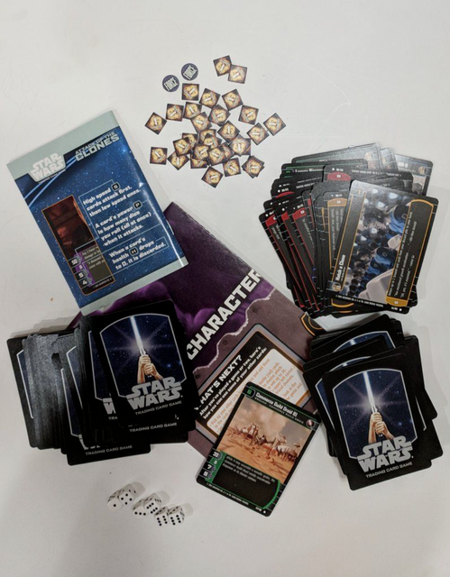 Star Wars Attack of the Clones - Two -Player Trading Card Game | eBay