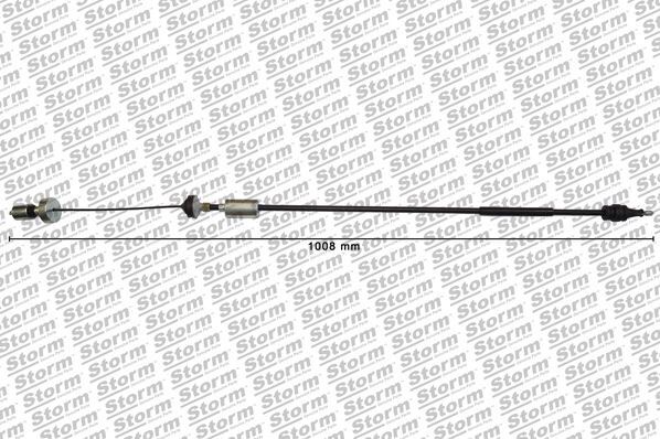 Cable d'embrayage Clio 2 en acier renforce avec gaine auto-lubrifiee pour 1.5 dCi et 1.6
