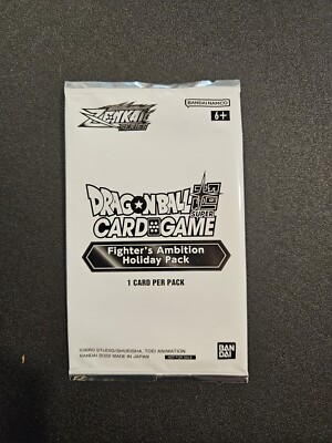 Dragon Ball Super Card Game Fighters Ambition Holiday Pack Prerelease | eBay Dragon Ball Super Card Game Fighters Ambition Holiday Pack Prerelease | eBay