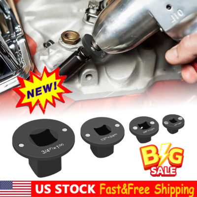 Low Profile Impact Socket Adapter Set - Drive Reducing (Set of 4 Pcs)
