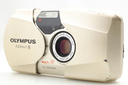 LCD Works EXC+5 Olympus mju II Stylus Point & Shoot Film Camera From JAPAN
