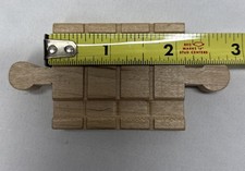 Clickety Thomas Wooden Railway Male Adapter Connector Specialty Track Piece 2in