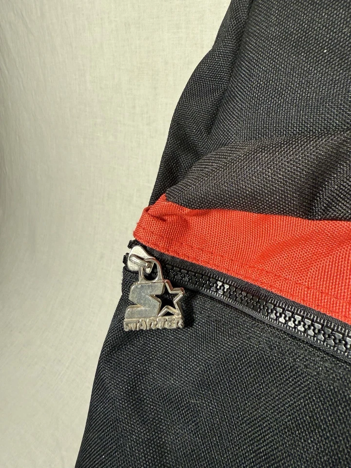 MOCHILA DE BALONCESTO STARTER NBA 1990 Chicago Bulls DE COLECCIÓN EXCELENTE RARA AA Foto 3 de 4