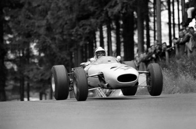 Bob Bondurant BRM P261 German GP at Nurburgring August 07 1966 Nur- Old Photo 1