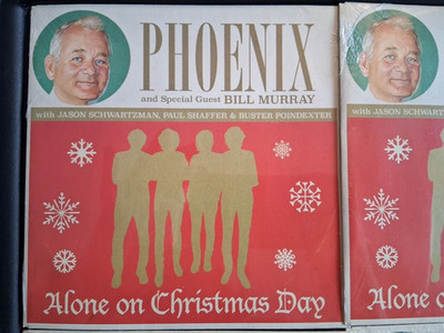  ️ Phoenix Alone On Christmas Day FT. Bill Murray 7 Inch Vinyl 45 Sealed New  