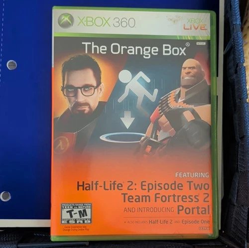 Valve The Orange Box Xbox 360 - Half-Life Series, Multiplayer, Manual Included