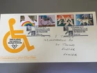 GB STAMPS RARE FIRST DAY COVER 1981 DISABLED EXETER DISTRICT OFFICIAL