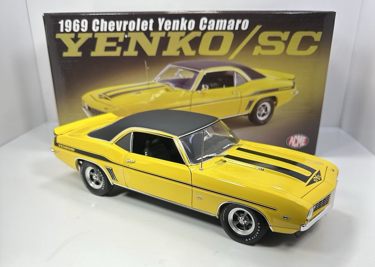 ACME 1/18 Scale 1969 CHEVROLET “YENKO/SC” CAMARO /ONLY 420