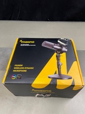 MAONO PD200W Hybrid Wireless Podcast Microphone for PC, Dynamic XLR USB Mic with