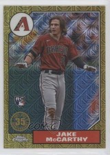 2022 Series 2 1987 Topps Chrome Silver Pack Mojo Jake McCarthy #T87C2-53 0or9