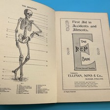 The R E P Book. ( Rubbing Eases Pain) 1904 Ellimans Embrocation