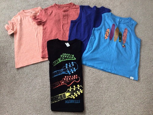 KONVOLUT "4" GAP SHIRTS PLUS EIN NASHVILLE T-SHIRT - JUNGEN GRÖSSE SMALL (6-7) - Bild 2 von 6