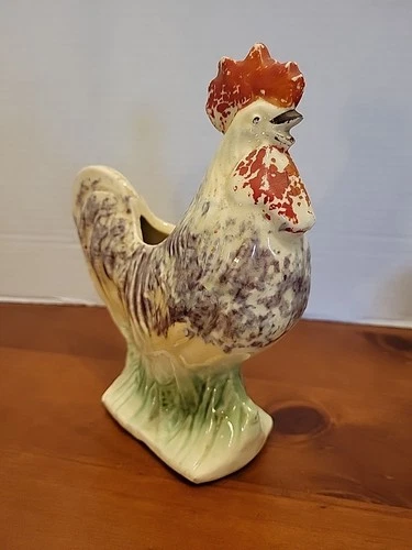 Vintage McCoy Pottery Rooster Planter