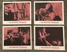 Lobby Card Set THE HAUNTED STRANGLER / BORIS KARLOFF / NEAR MINT