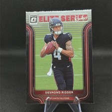 Desmond Ridder 2022 Donruss Optic Elite Series Rookies Atlanta Falcons #ESR-4 RC