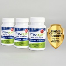 Prevagen Regular Strength 10mg Capsules - 30 Count - 3 Pack 90-Day Supply 