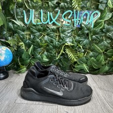 Nike Free RN 2018 Running Shoe Men's Size 8 Black /Anthracite 942836-002