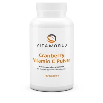 CRANBERRY PLUS C 400 mg Kapseln 180 St
