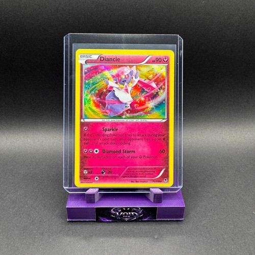 Diancie Pokemon XY Phantom Forces 71/119 Holo Rare MP