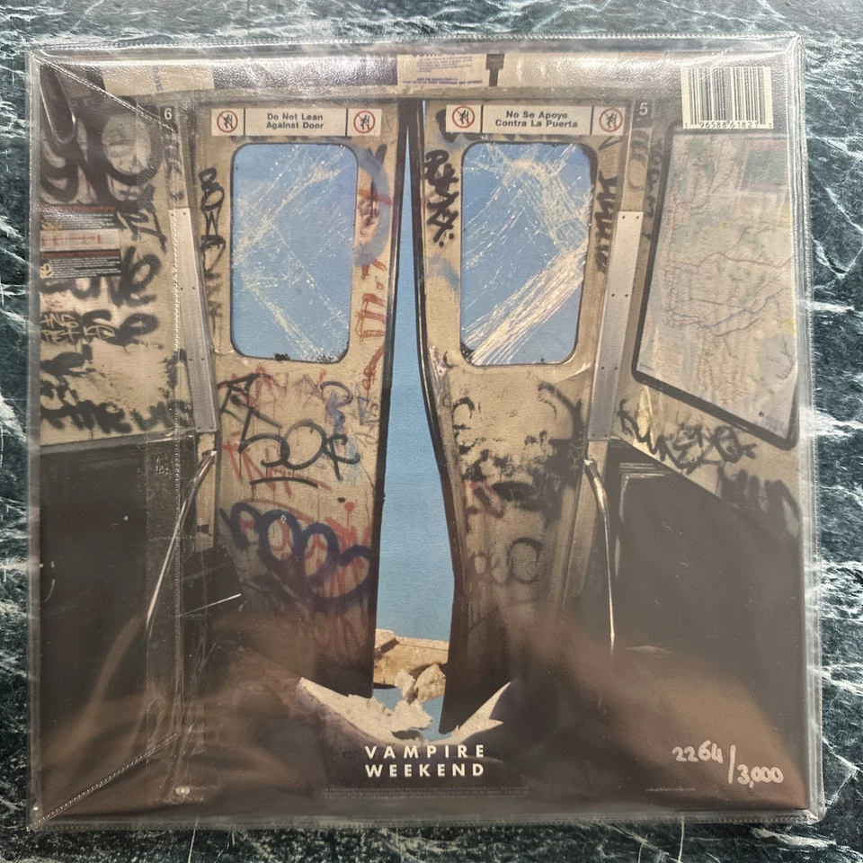 Vampire Weekend - Only God Was Above Us 2x 12” Vinyl Records 2x EX Limited Ed - Image 2 of 4