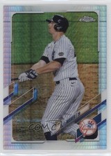 2021 Topps Chrome Prism Refractor DJ LeMahieu #105 13kt