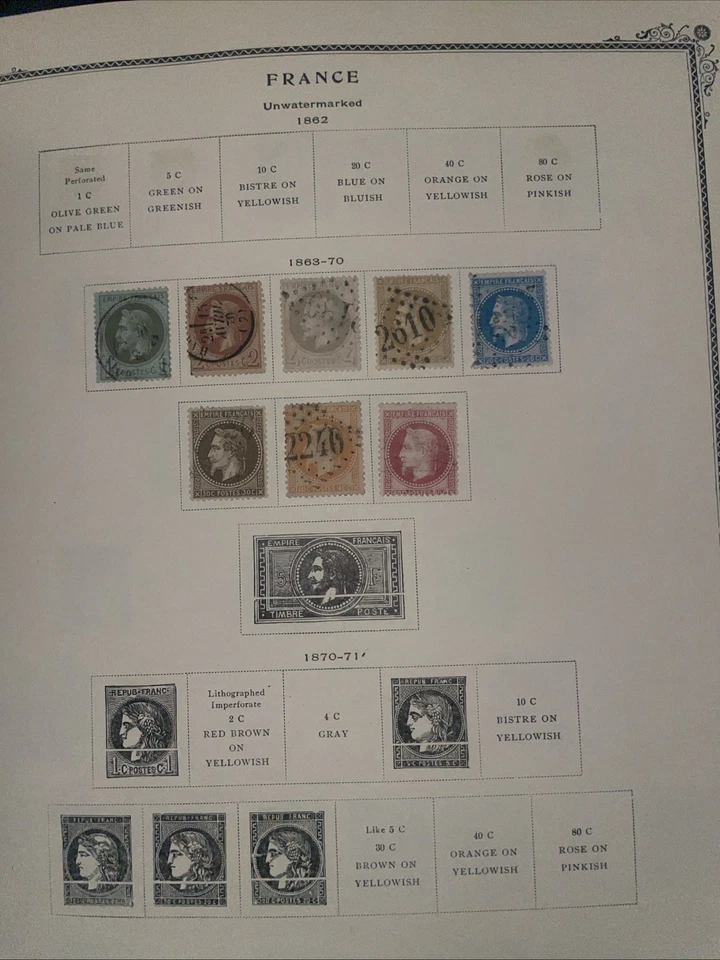 Álbum especial Scott para estampillas postales de Francia #9 Foto 4 de 4