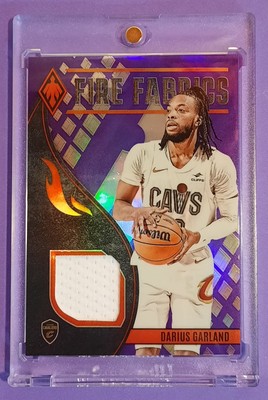 2023-24 - DARIUS GARLAND - PHOENIX FIRE FABRICS GAME USED PATCH PURPLE /99 