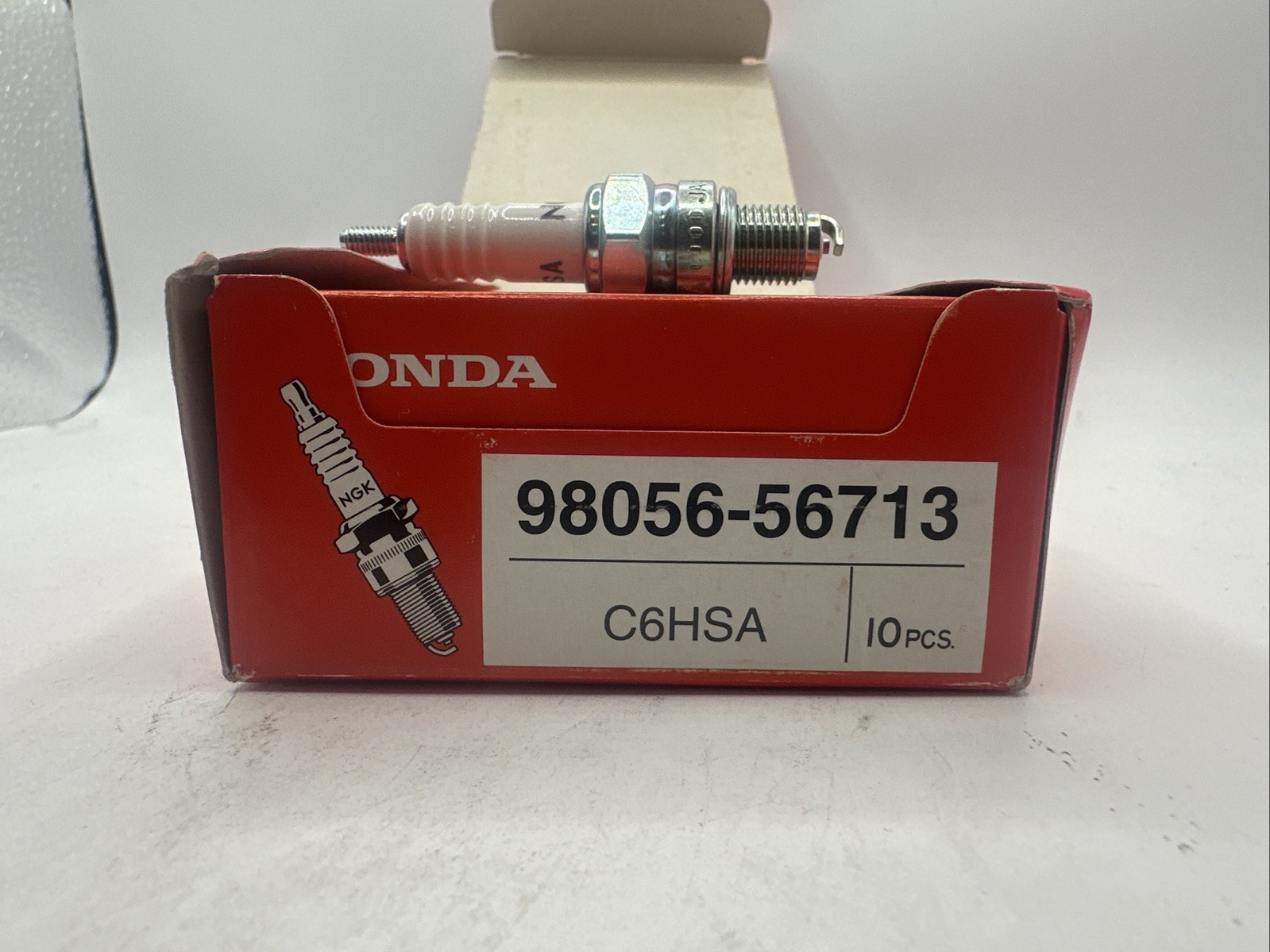 Honda Spark Plug NGK C6HSA 74-81 Z50 79-82 XL100 80-81 C70 98056-56713 QTY 10
