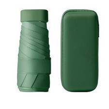 Six Fold Card Umbrella Portable Pocket Capsule Umbrella Anti-Ultraviolet4638