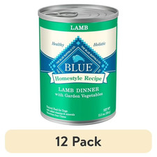 (12 pack) Blue Buffalo Homestyle Recipe Adult Wet Dog Food, Lamb Dinner, 12.5-oz 4.47 per gallon