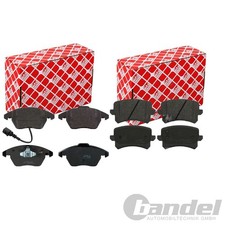 FEBI BREMSBELÄGE VORNE+HINTEN passend für VW Passat B7 365
