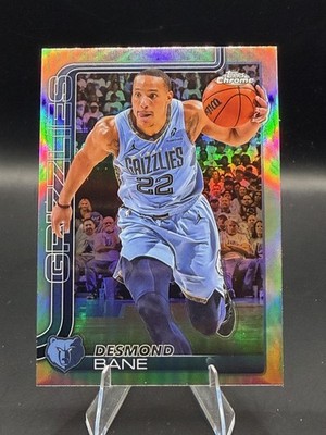 Desmond Bane 2025-26 Topps Chrome Refractor #174 Memphis Grizzlies