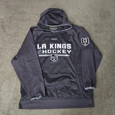 Pro Stock Player Used Kyle Clifford 2016-17 LA Kings 50th Personal Hoodie Size L