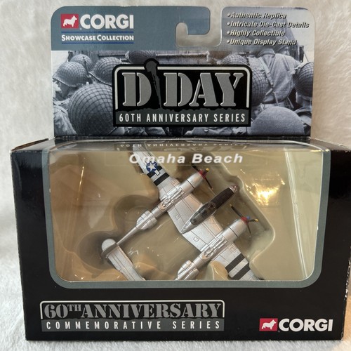 Corgi Rare Lockheed P38 Lightning D DAY 60th Anniversary Series