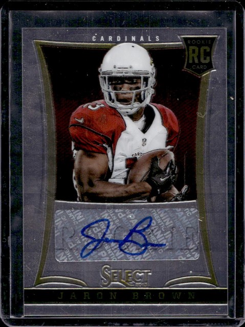 Jaron Brown 2013 Select Rookie Auto /499