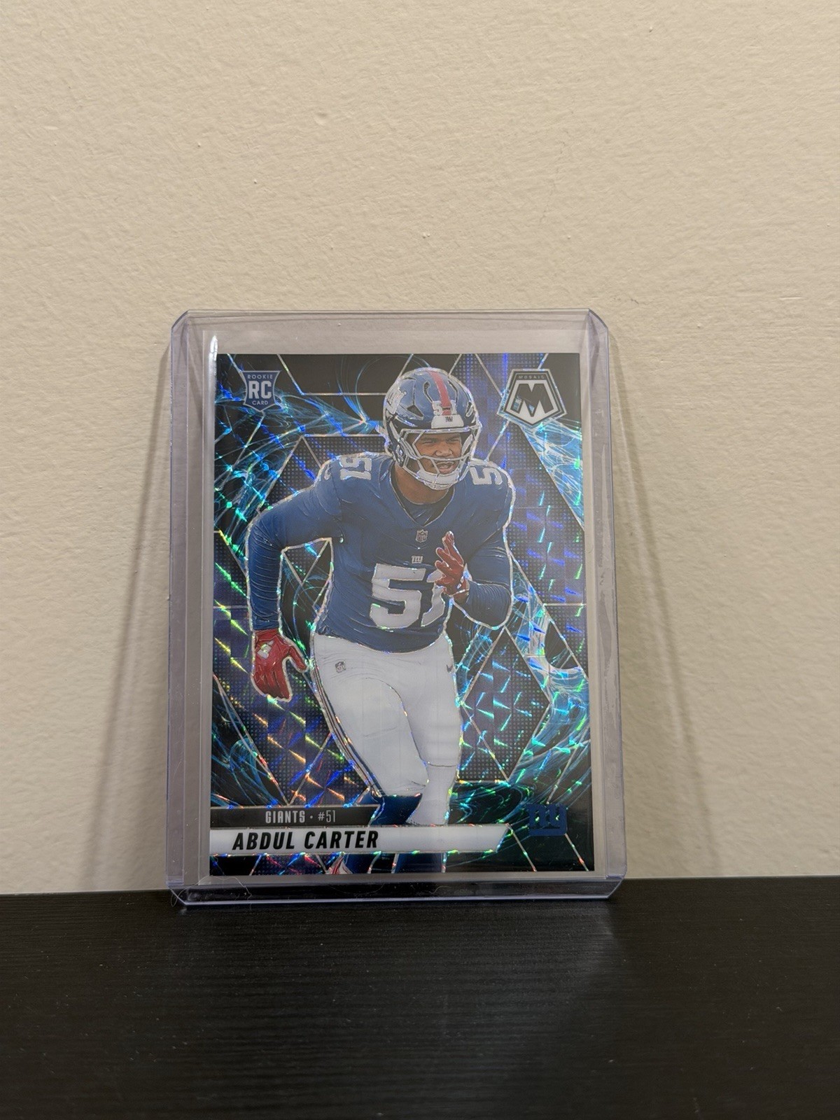 2025 Panini Mosaic NFL - Abdul Carter RC #317 - Genesis SSP - New York Giants