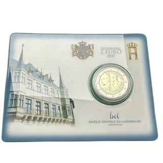 AUKTION Luxemburg 2017 200. Geburtstag des Großh. Guillaume III. Coincard