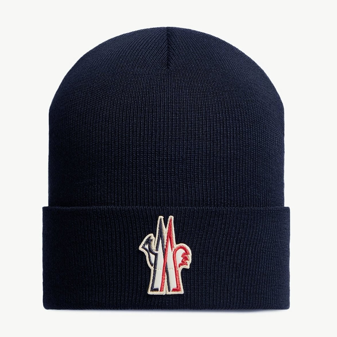 Moncler Grenoble Wool Beanie - Male - Accessories - Blue - One Size - Accessories - Image 2