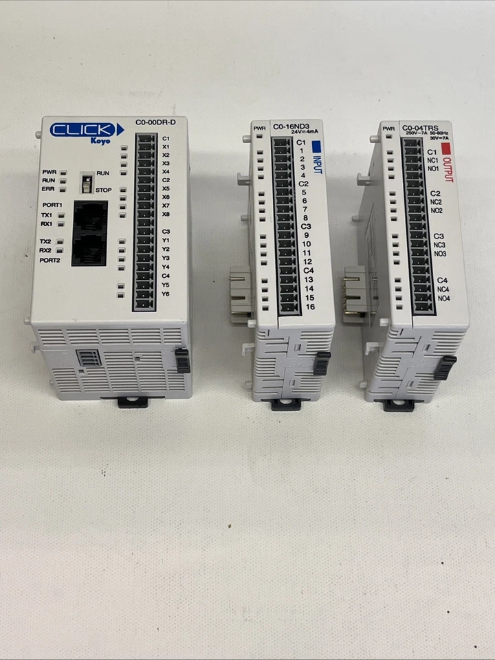 Automation Direct C0-00DR-D, C0-04TRS, C0-16NDS Click KOYO | USADO | Vendedor de EE. UU. Foto 2 de 4