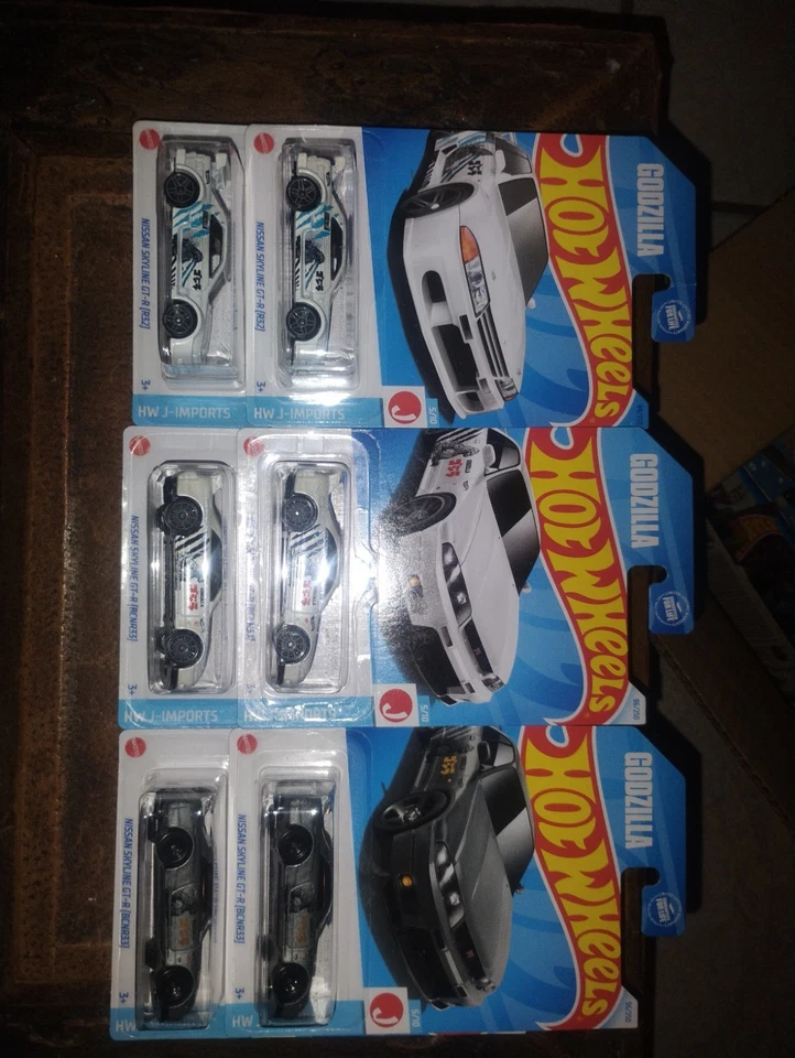 Hot Wheels Nissan Skyline Godzilla Lote De 6 Look VHTF RARO JDM Foto 2 de 2