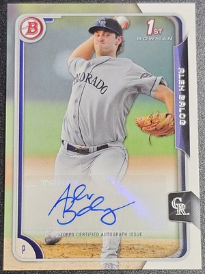 2015 Bowman Alex Balog Paper Prospect Retail Autographs #PA-AB Auto
