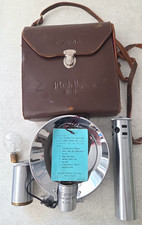 COMPLETE VINTAGE CANON RANGE FINDER FILM CAMERA FLASH UNIT B-II B-2 W/CASE