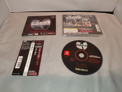 PlayStation - WU-TANG - included spine card. PS1. JAPAN GAME