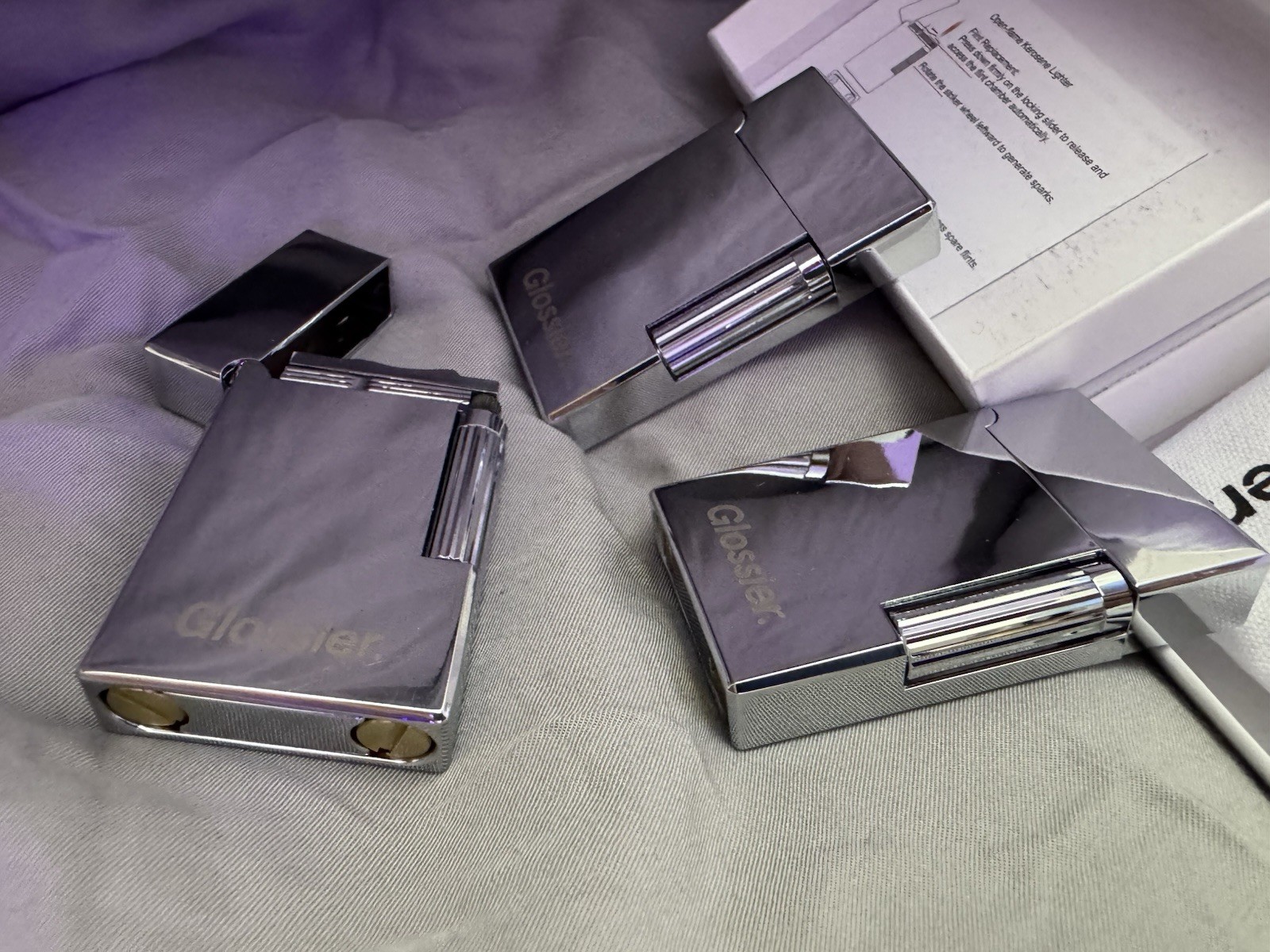 Glossier Lighter Holiday Exclusive. Limited Edition. New. In Box