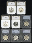 US Coins Franklin SIlver Half Dollar Collection Lot of 8 MS & PROOF NO RESERVE!