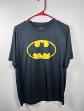 H164 MEN UNDER ARMOUr Large Armor Alter Ego Dc Batman Training SHIRT